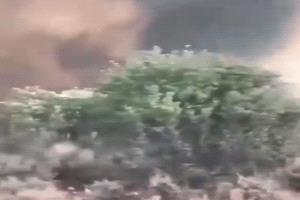 عاصفة نارية تلتهم منزلا في يوتا الأمريكية