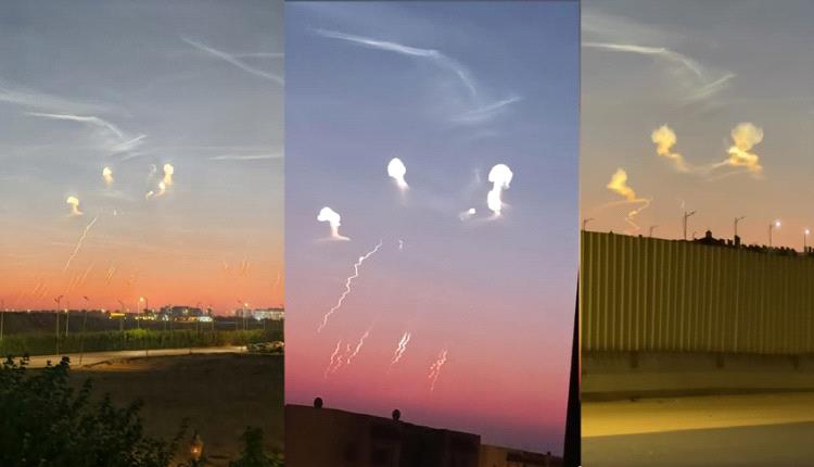 انفجارات مجهولة وعلامات غريبة في سماء مصر