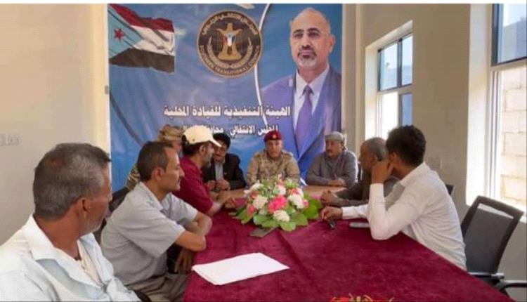 انتقالي الضالع ويونبس يبحثان التدخلات الخدمية والتنموية