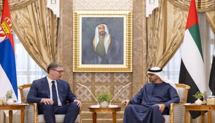 محمد بن زايد والرئيس الصربي يبحثان تعزيز العلاقات المشتركة