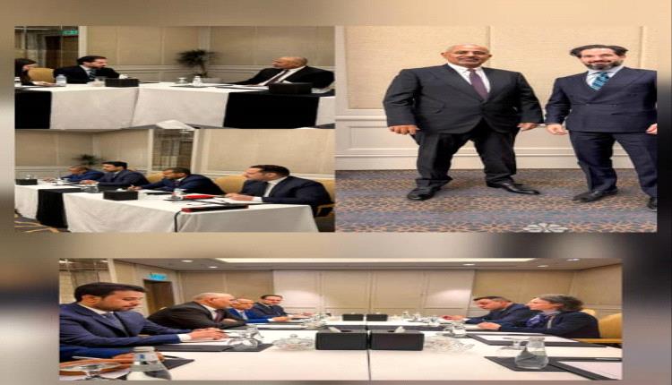 الرئيس القائد عيدروس  الزُبيدي  عقد اليوم لقاءين هامين، في العاصمة السعودية الرياض