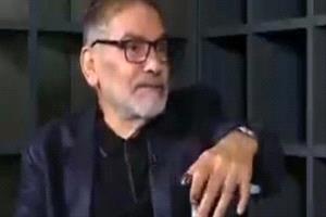 ظهر بعكاز وبيده جهاز تنفس.. شمخاني يروي: بقيت 3 ساعات تحت الأنقاض