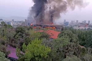 "رعب من الحقيقة".. الحرس الثوري الإيراني يدين الهجوم الإسرائيلي على مبنى هيئة الإذاعة والتلفزيون