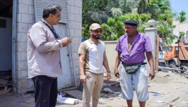 بن جرادي يتفقد أعمال تأهيل مضخة الصرف الصحي في صيرة
