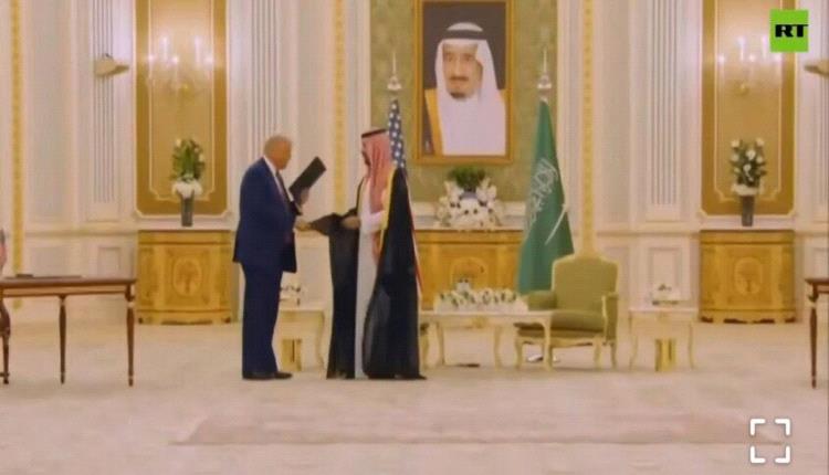 ترامب وبن سلمان يوقعان اتفاقية الشراكة الاستراتيجية بين البلدين