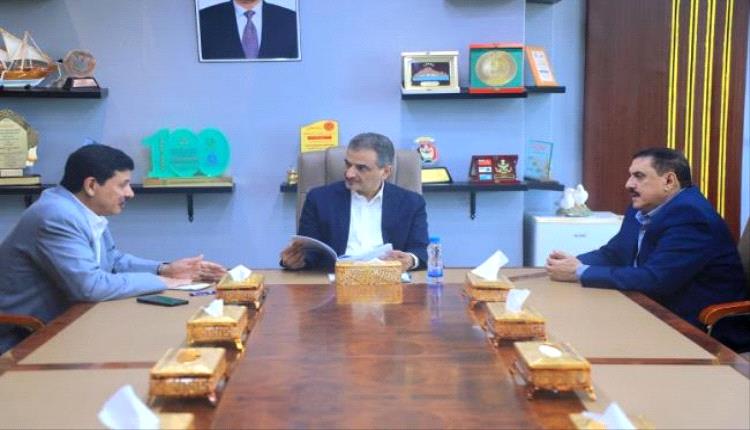 لملس يبحث مع القاضي المفلحي ملفات حقوق الإنسان وأوضاع السجناء في العاصمة عدن
