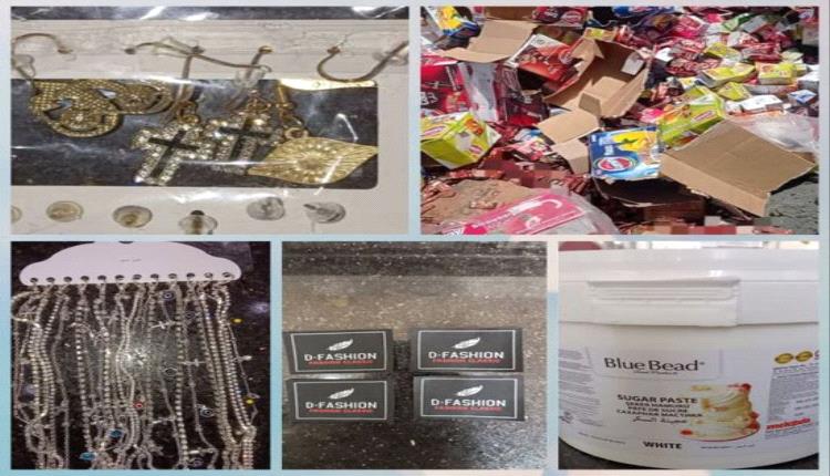 رفض مواد غذائية تحتوي على ملون محظور في ميناء عدن