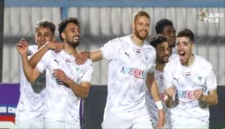 المصرى يهزم البنك الأهلى بهدف قاتل في دورى نايل