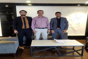 نقابة المهندسين بمحافظة حضرموت تلتقي المدير التنفيذي لمنظمة صناع النهضة