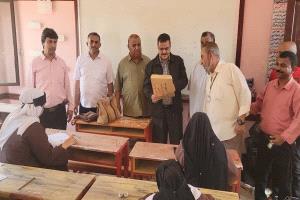 مدير عام المنصورة يؤكد أهمية الإمتحانات لترسيخ المعلومات لطلبة المدارس*