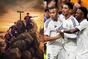 برشلونة وريال مدريد في "كلاسيكو - ذهبي".. التشكيلة والقنوات الناقلة