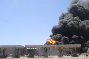 انفجارات قوية في مطار بورتسودان