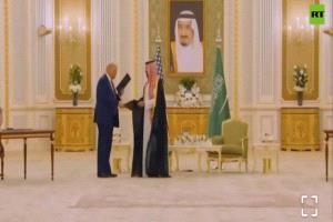 ترامب وبن سلمان يوقعان اتفاقية الشراكة الاستراتيجية بين البلدين
