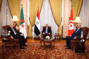 بيان مصري تونسي جزائري مشترك حول ليبيا