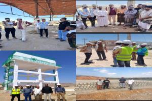 المهندس حوري : مشروع الاشغال العامة  حضرموت و المهرة و سقطرى   بنفيذ عددا من المشاريع.