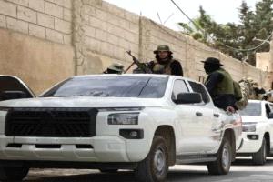 مجهولون يهاجمون مقر قيادة الشرطة في دمشق