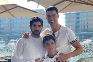 على خطى والده.. حدث تاريخي في حياة نجل كريستيانو رونالدو