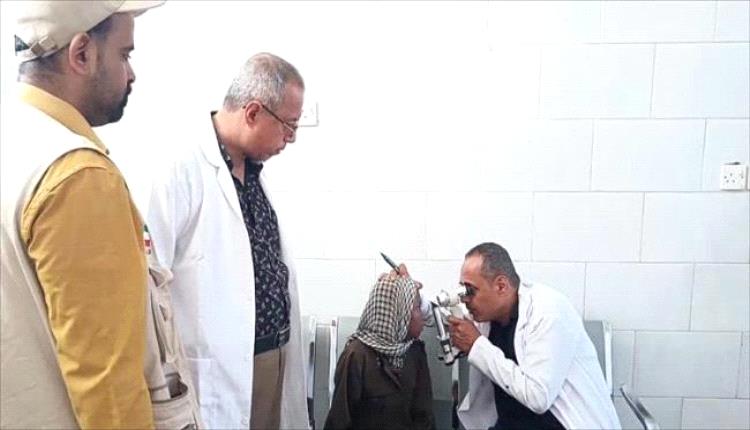 انطلاق مخيم طبي مجاني لجراحة العيون في مديرية الشيخ عثمان
