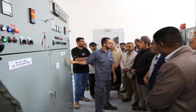 افتتاح حزمة من مشاريع الكهرباء لتعزيز استقرار الشبكة بالمكلا