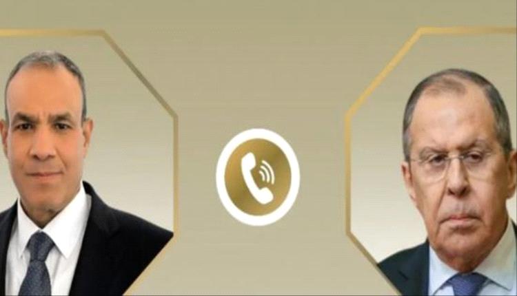 وزيرا الخارجية المصري والروسي يبحثان الأوضاع في السودان وغزة