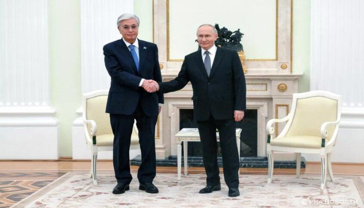 بوتين وتوكايف يبحثان في الكرملين تعزيز الشراكة الاستراتيجية بين روسيا وكازاخستان