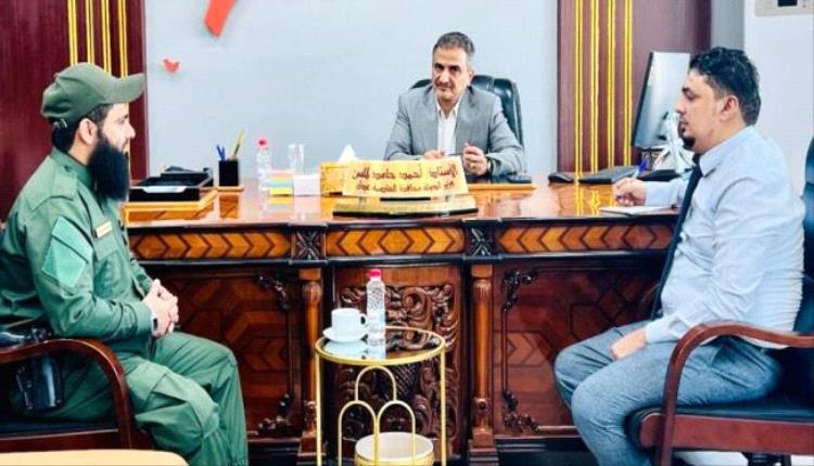 لملس يطلع من المقدم مياس الجعدني على مستجدات مركز علاج الإدمان من المخدرات
