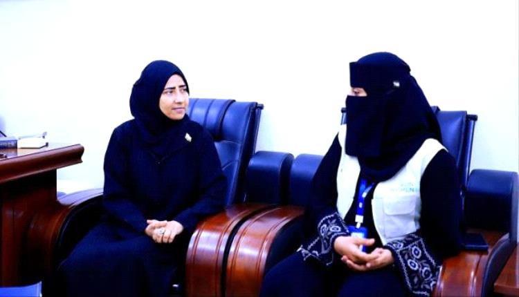 هيئة المرأة والطفل تطلع على مشروع حماية وتنمية المرأة في المجتمع
