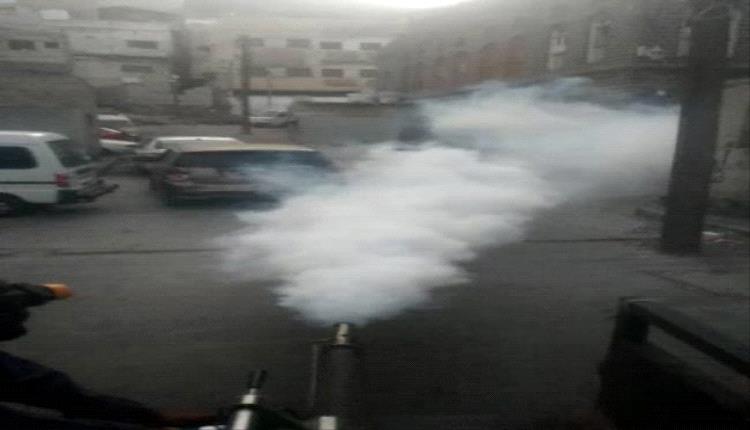 صحة التواهي ينفذ حملة رش ضبابي شاملة لمكافحة الحشرات الناقلة للأمراض
