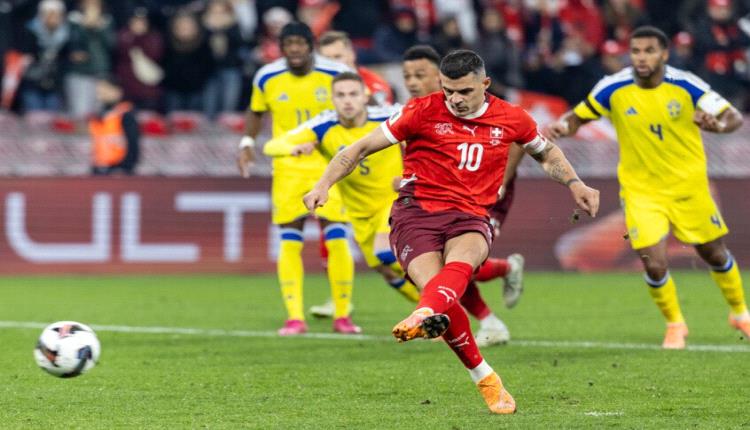 سويسرا تلامس بطاقة التأهل لكأس العالم 2026 برباعية في شباك السويد