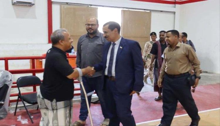 باتيس يزور المعسكر التدريبي لفريق كرة السلة للكراسي المتحركة
