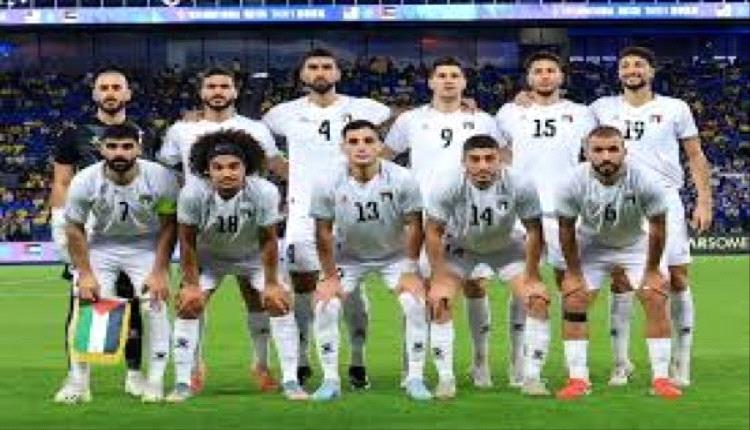منتخب فلسطين يخسر وديًا أمام قطالونيا