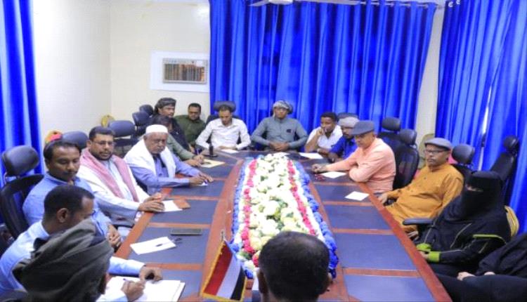 تحضيرية الاحتفال بذكرى 30 نوفمبر تناقش مع انتقالي وادي حضرموت الترتيبات الخاصة بالفعالية
