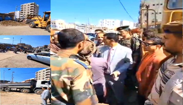 أشغال «القاهرة» ترفع الحواجز الترابية وتعيد فتح الجولة جوار سوق المجاهد بالتحرير الأسفل