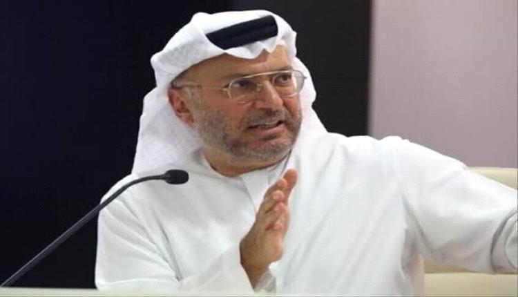 قرقاش يدعو لوقف حرب السودان فوراً