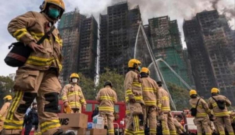 هونج كونج تنعى ضحايا حريق أودى بحياة 128 وتوقعات بارتفاع العدد