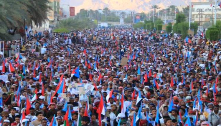 مليونية سيئون تبرهن على الاصطفاف الجنوبي خلف الانتقالي ومشروع الا..