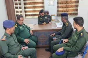 إدارة مكافحة المخدرات تبحث تعزيز قدرات شرطة شبوة