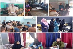 لجنة من التعليم الفني تطلع على مستوى التدريب والعملية التعليمية في المعاهد التقنية بالعاصمة عدن
