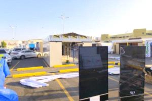 تجهيز 16 ركن لشركات الطاقة الشمسية في معرض المؤتمر الوطني الأول للطاقة بعدن مول
