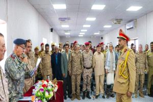 الأكاديمية العسكرية العليا تمنح المقدم اسعد مسعدبن علاية درجة الماجستير بمرتبة الشرف