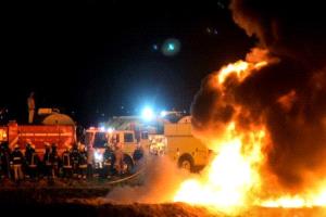 حريق ضخم بمتجر في المكسيك يسقط قتلى