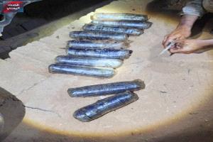 كتيبة حماية وأمن منفذ الوديعة تحبط تهريب 24.5 كجم من المخدرات مخفية داخل هيكل سيارة