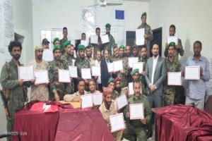 اختتام الدورة التدريبية الخاصة في المعايير الإنسانية الدولية
