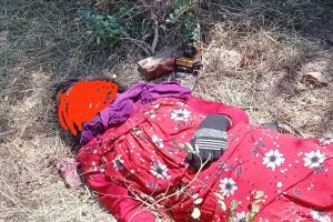 العثور إمرأة مقتولة     بقرب خطوط التماس مع مليشيا الحوثي