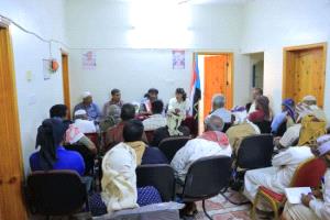 انتقالي وادي حضرموت يعقد لقاءً مع اللجان المحلية للمجلس بمراكز سيئون
