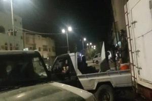 قوات حزام أبين تنفذ خطة الانتشار الأمني في مدينة جعار