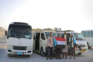 حشود غيل باوزير تتجه إلى سيئون للمشاركة في مليونية 30 نوفمبر