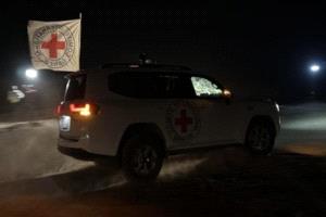 بدء تسليم جثمان جندي إسرائيلي للصليب الأحمر في غزة