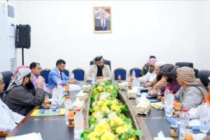 نائب وزير الأوقاف يترأس لقاء موسع لمدراء عموم المديريات وادارات الاوقاف في العاصمة عدن