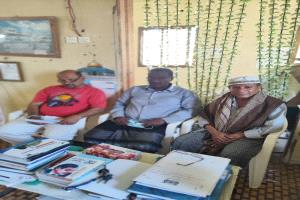 وفد جمعية الصديق التنموية يزورون مؤسسة حضرموت للثرات و التاريخ و الثقافة بالمكلا